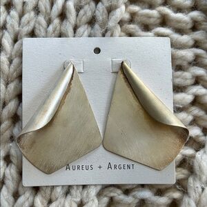 Banana Republic Aureus + Argent Silver-Toned Earrings